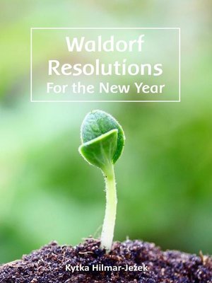 Waldorf Resolutions for the New Year - ebook